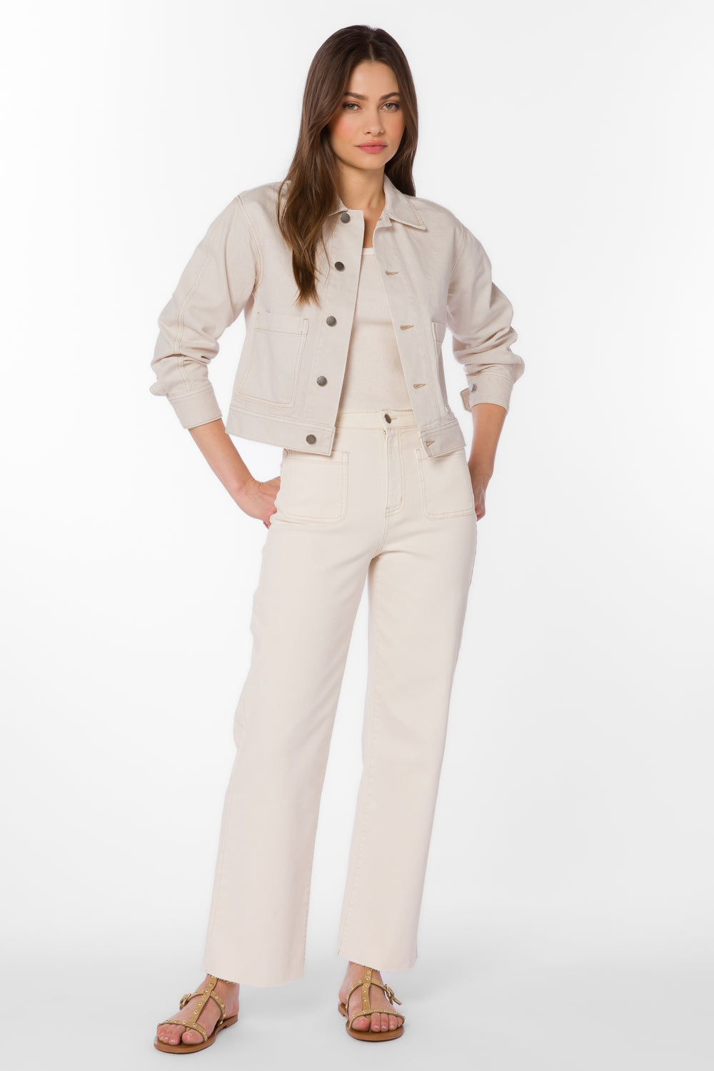 Peton Sand Jacket - Jackets & Outerwear - Velvet Heart Clothing