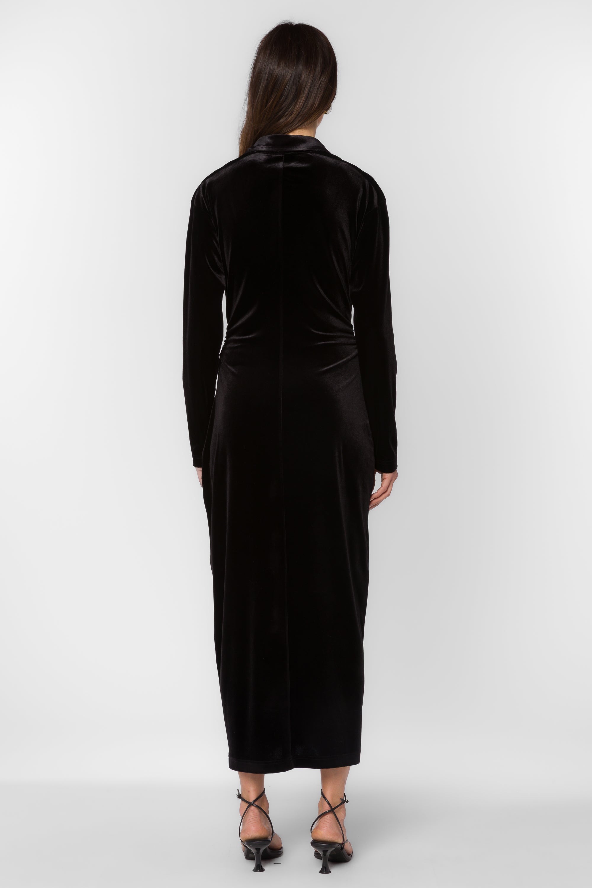 Phoenix Black Velvet Dress – Velvet Heart Clothing