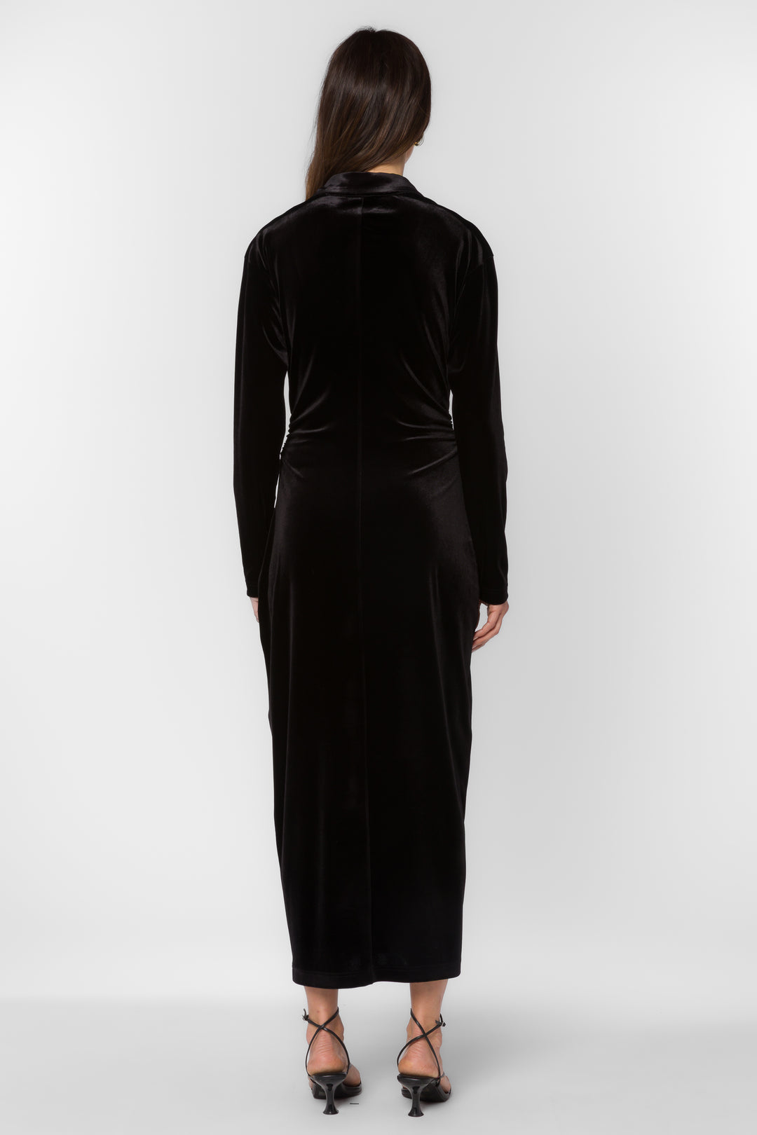 Phoenix Black Dress - Dresses - Velvet Heart Clothing