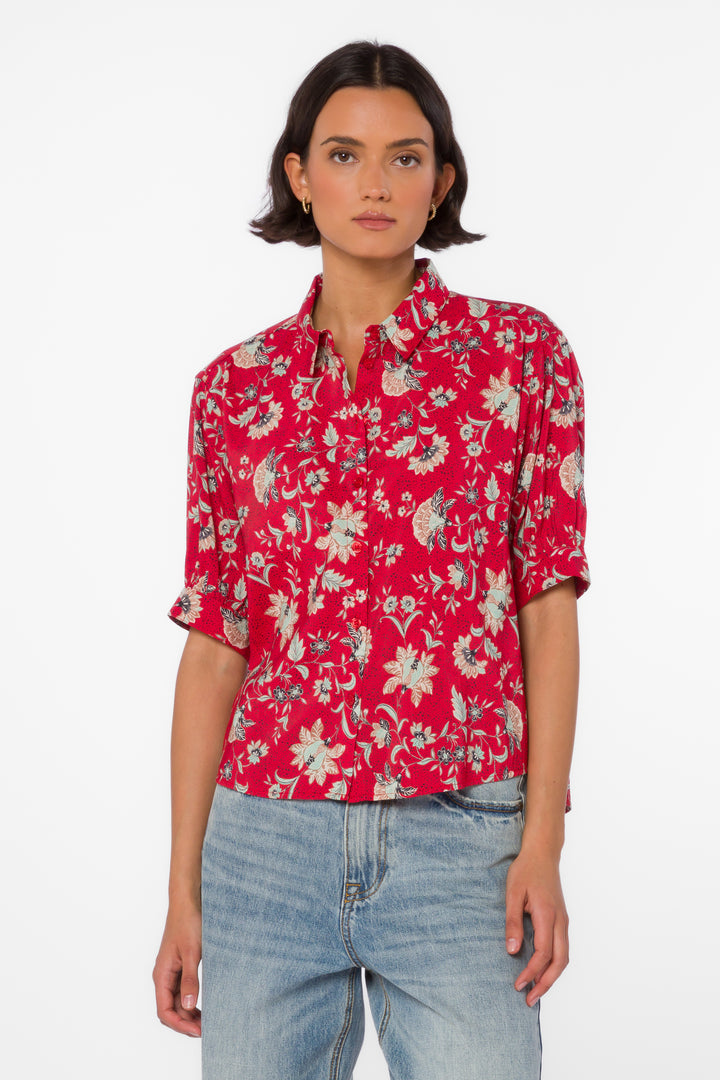 Pippen Jacobean Floral Shirt