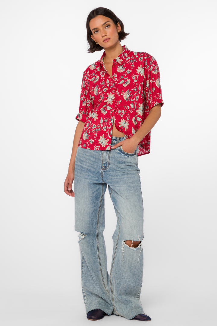 Pippen Jacobean Floral Shirt