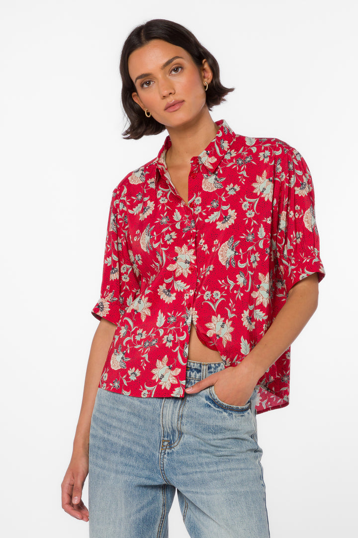 Pippen Jacobean Floral Shirt