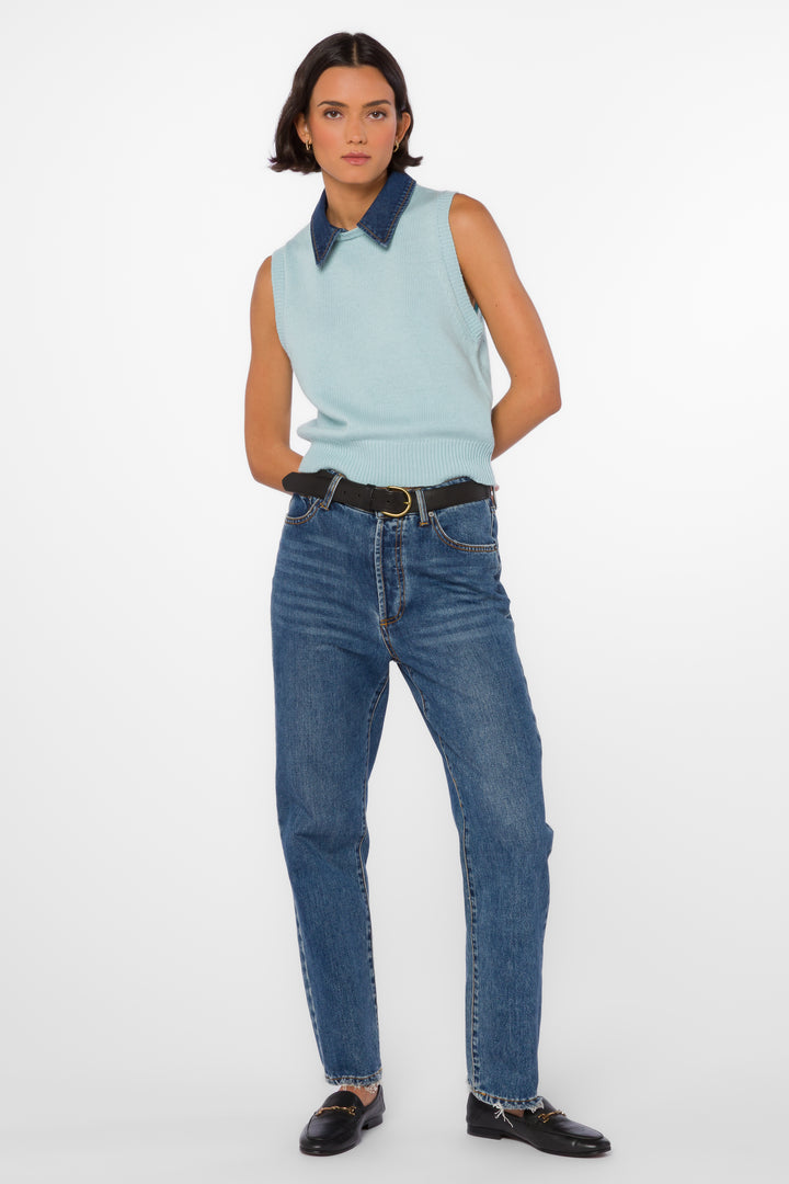 Renier Blue Vest