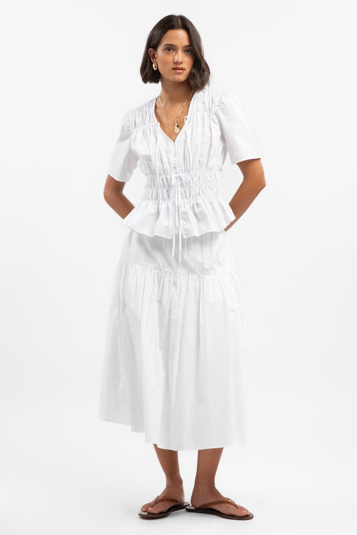 Kinsley Optic White Top