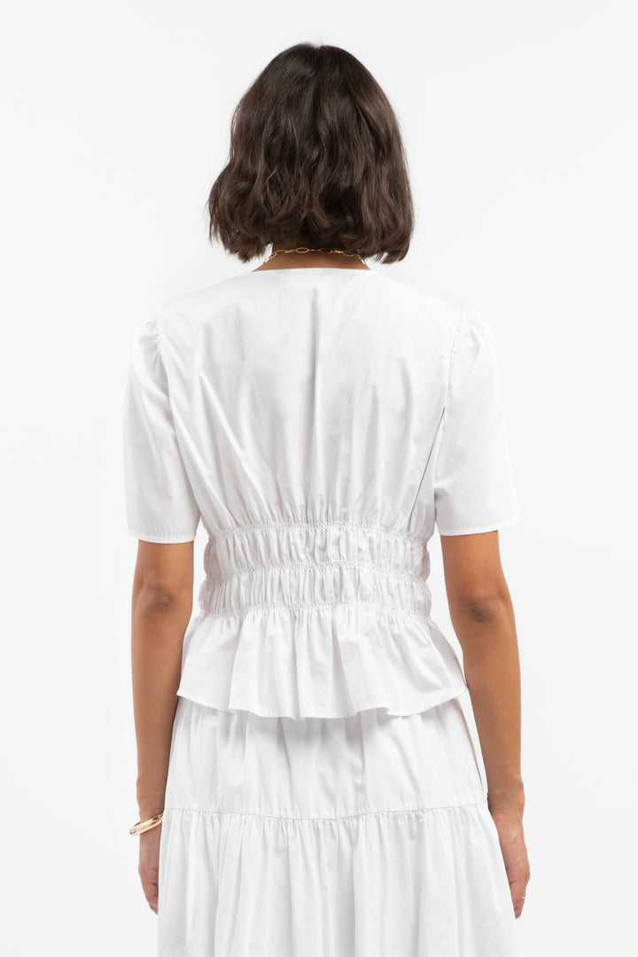 Kinsley Optic White Top