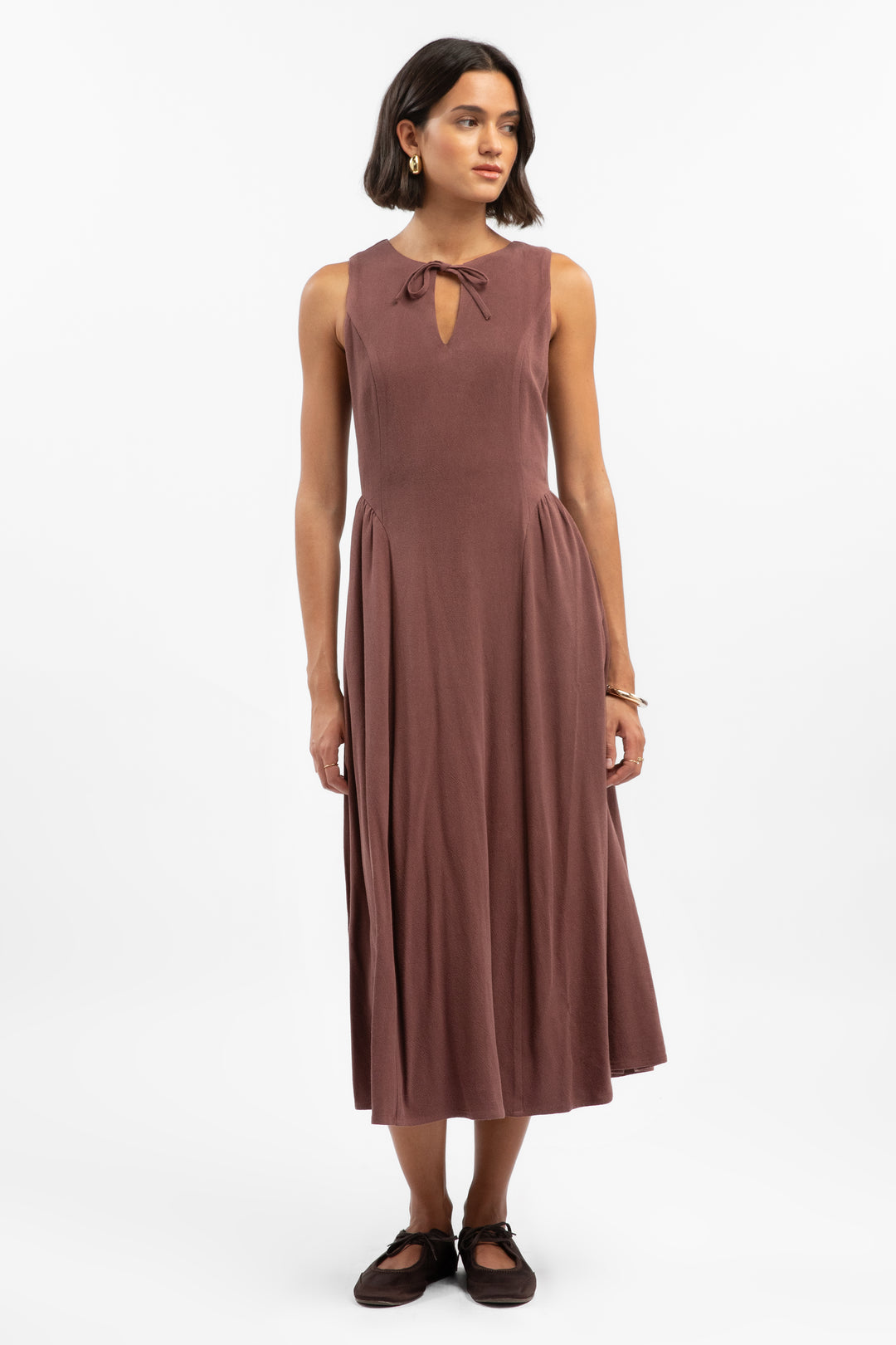 Franny Wine Dress