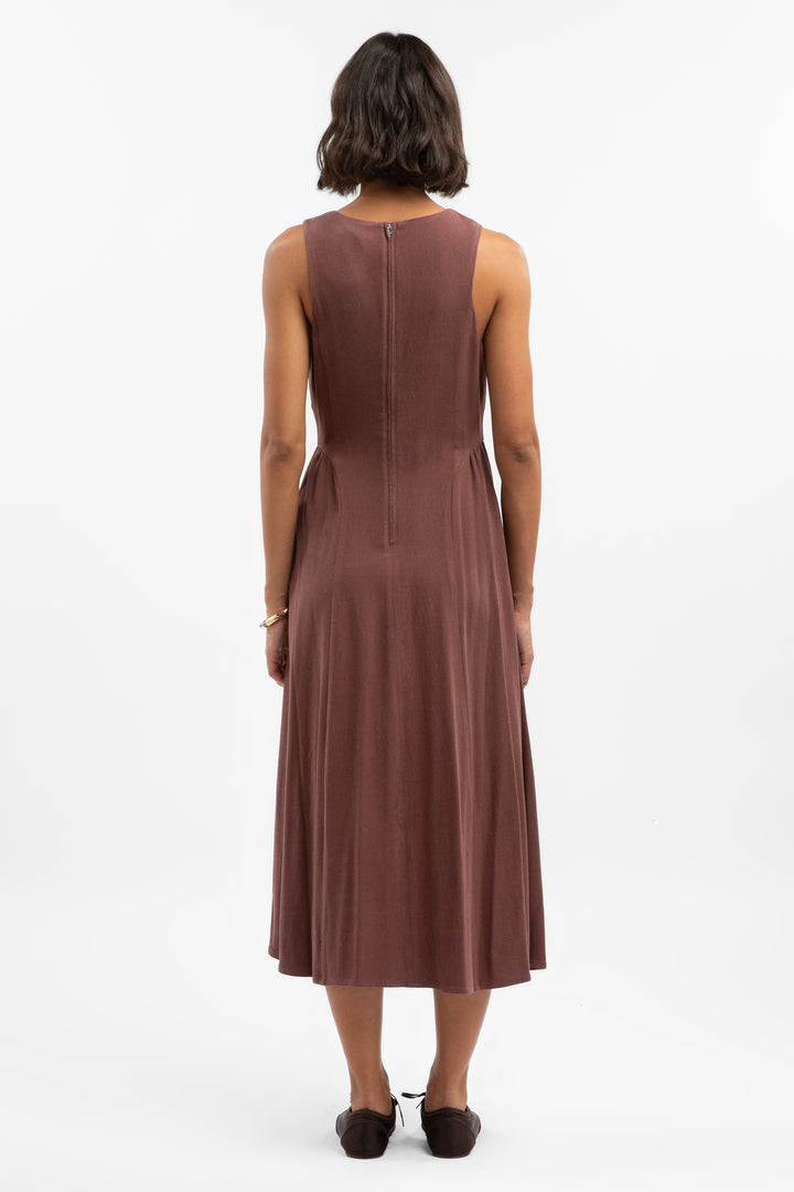 Franny Wine Dress