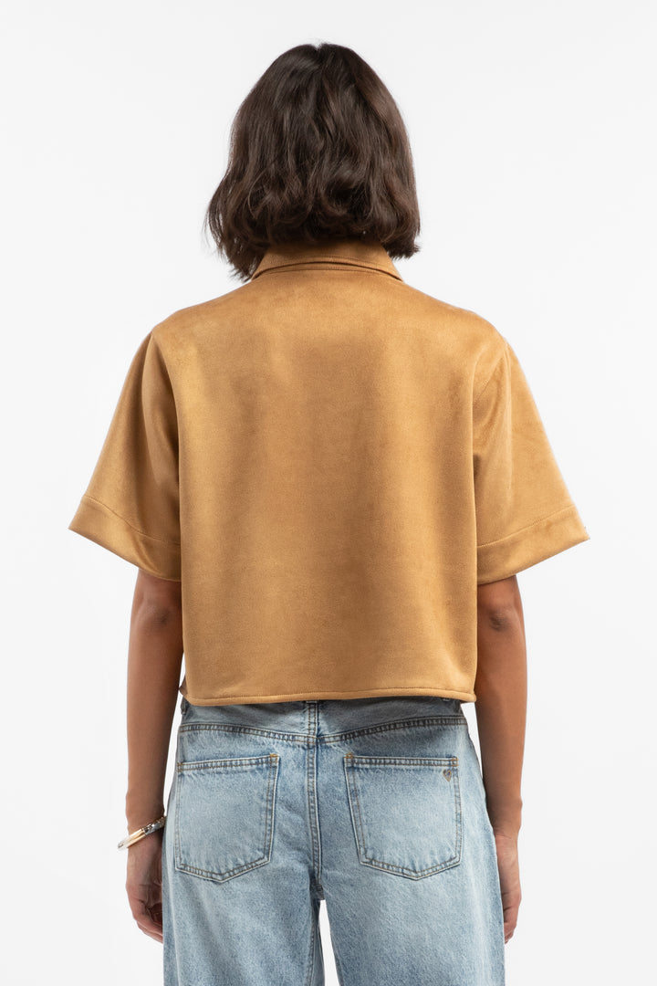 Gracie Camel Shirt