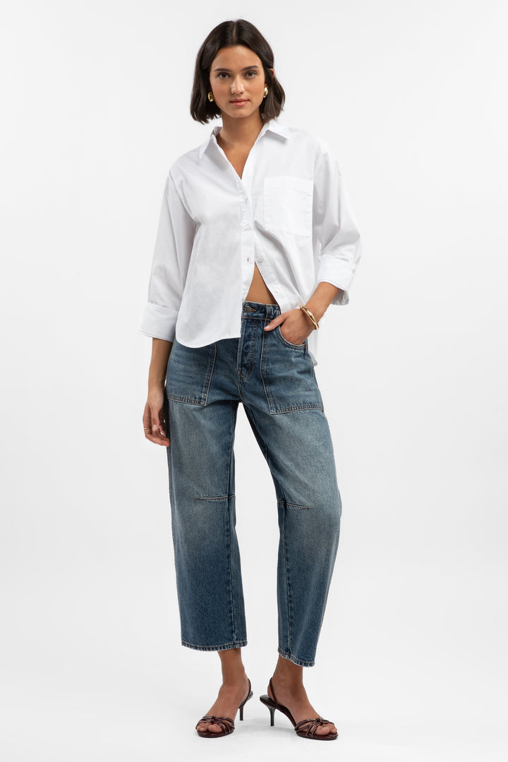 Valencia Optic White Shirt