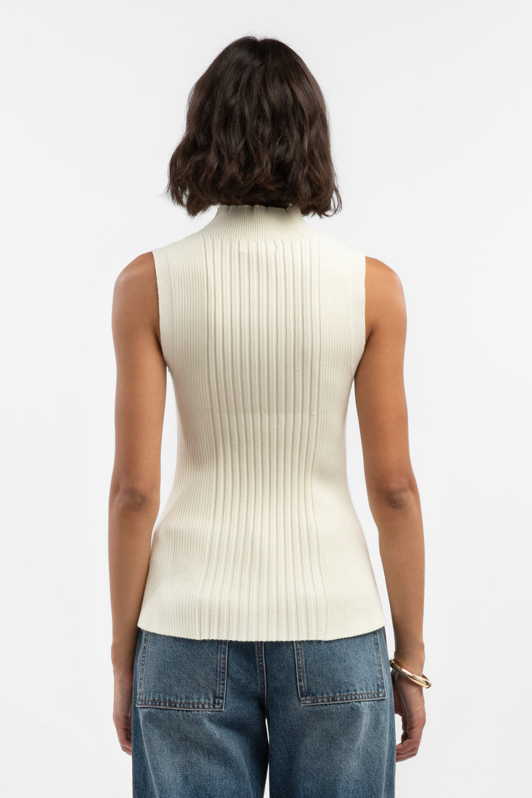 Willow Cloud Ribbed Top