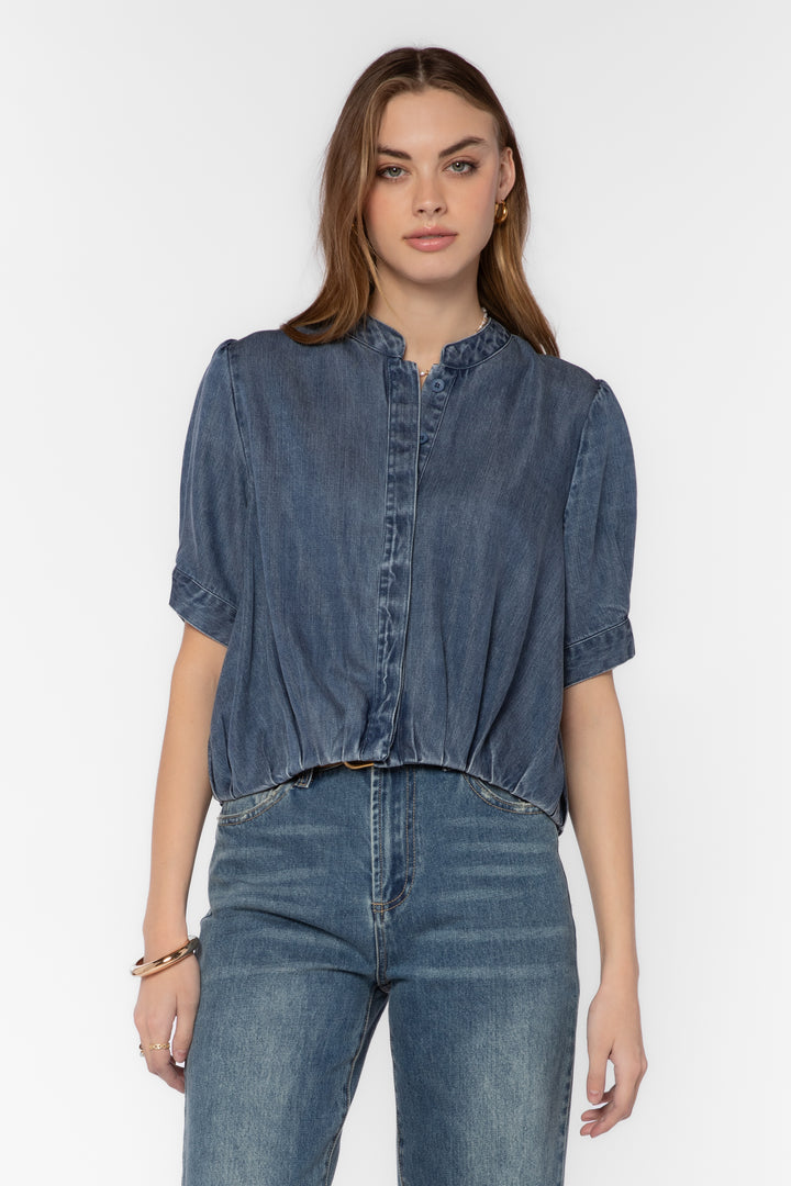 Rhodes Blue Top