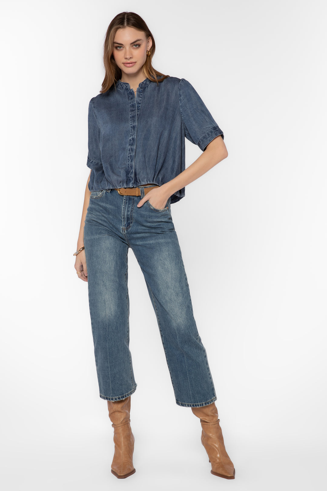 Rhodes Blue Top