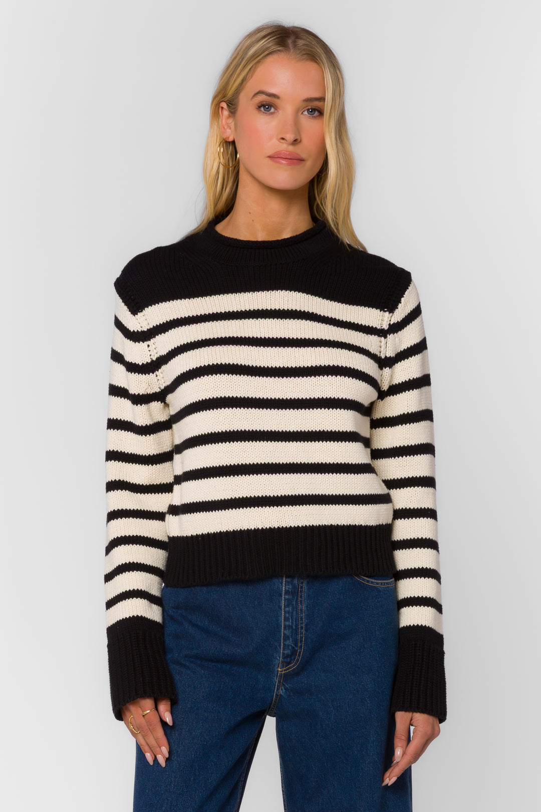 Ridley Bandit Stripe Sweater - Sweaters - Velvet Heart Clothing