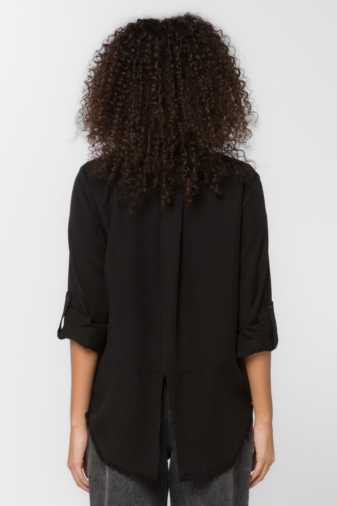 Riley Black Tencel™ Shirt