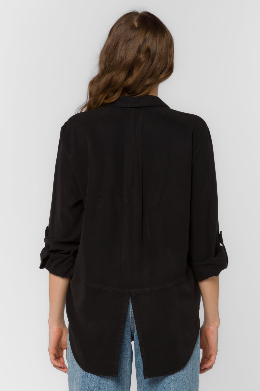 Riley Black Shirt - Tops - Velvet Heart Clothing