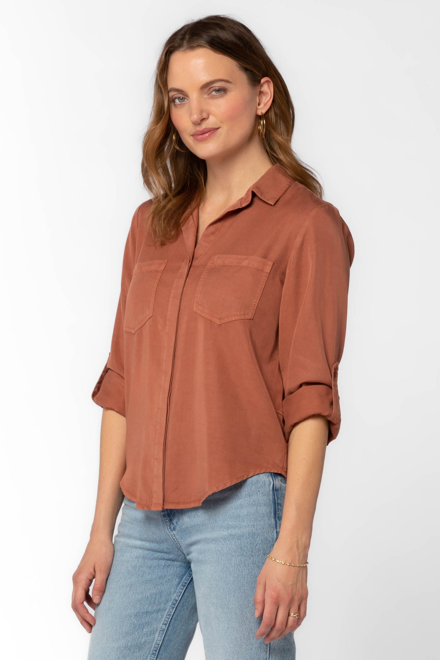 Riley Maple Shirt - Tops - Velvet Heart Clothing
