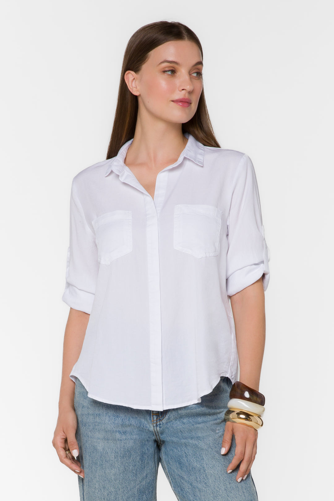 Riley White Shirt