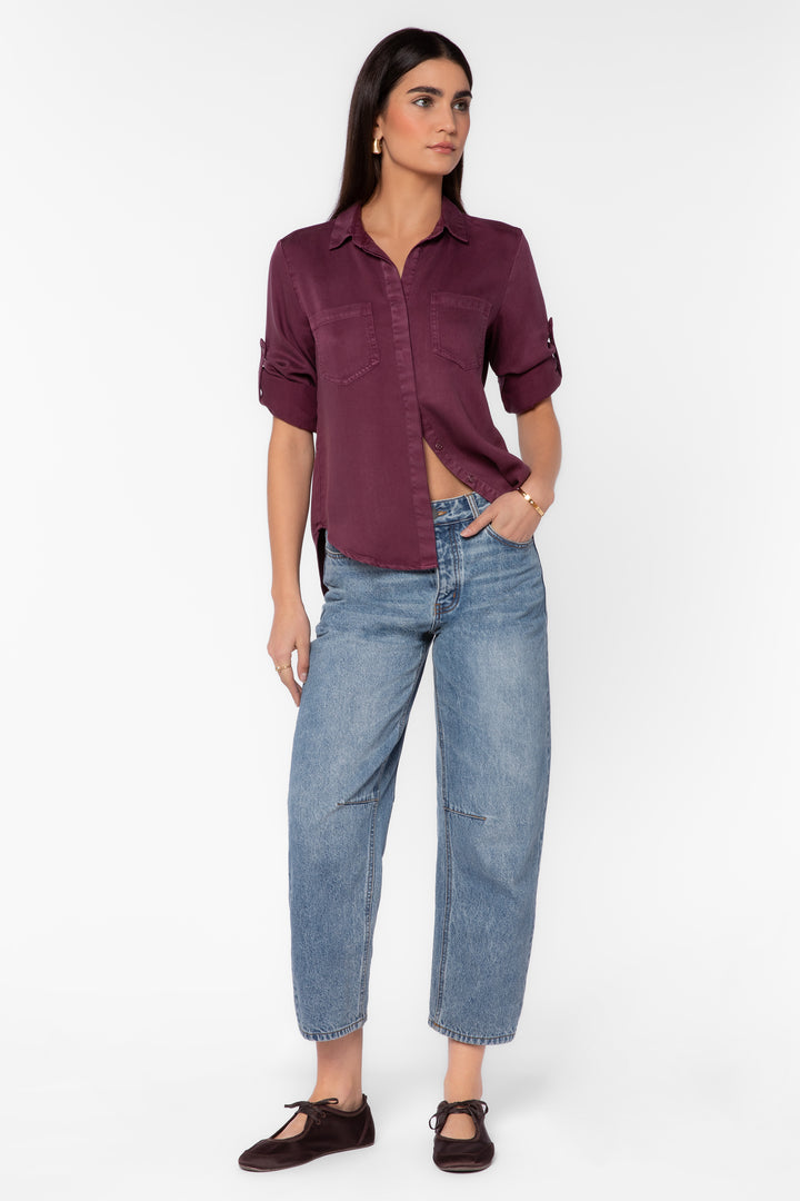 Riley Plum Tencel Shirts