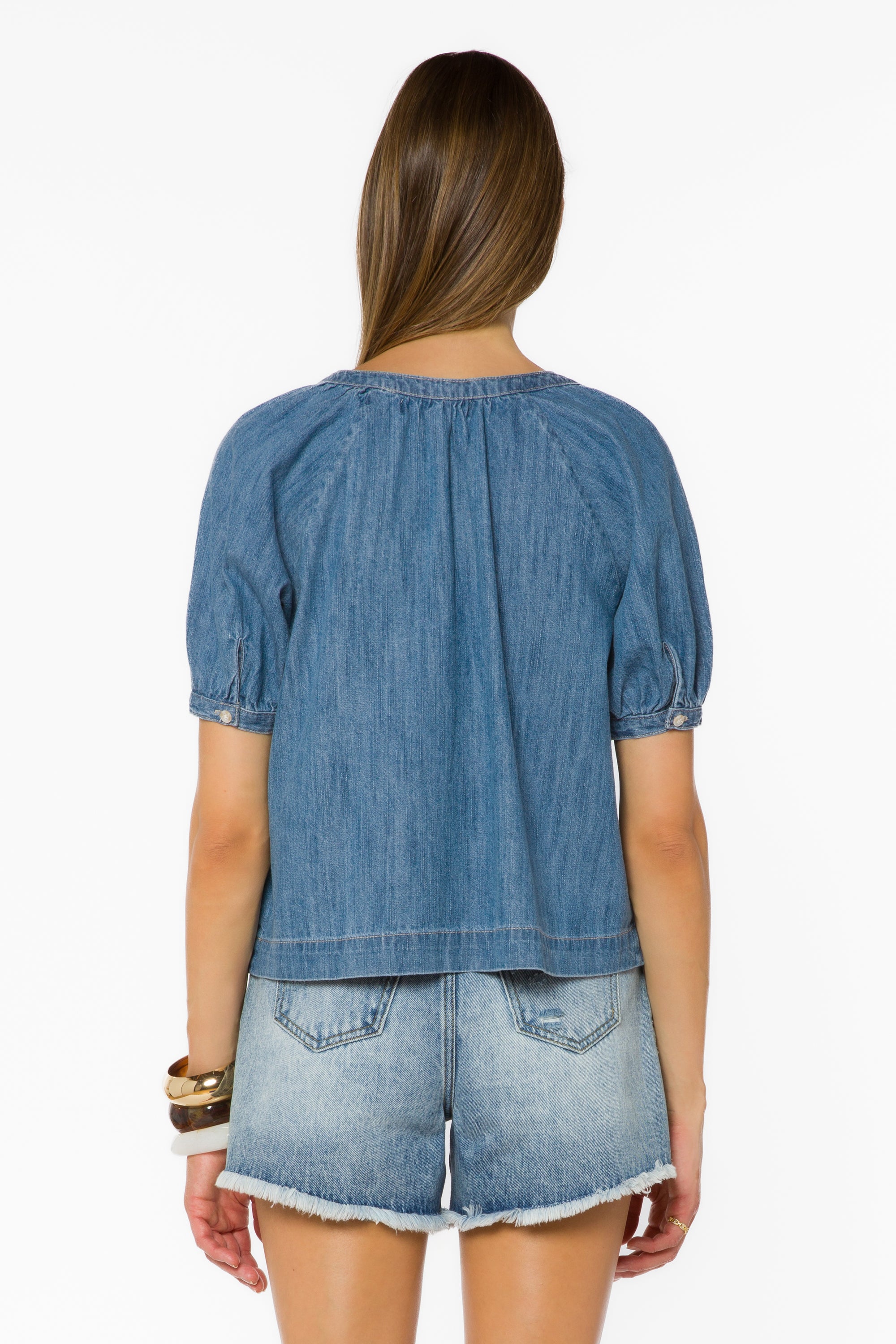 Ronny Blue Top