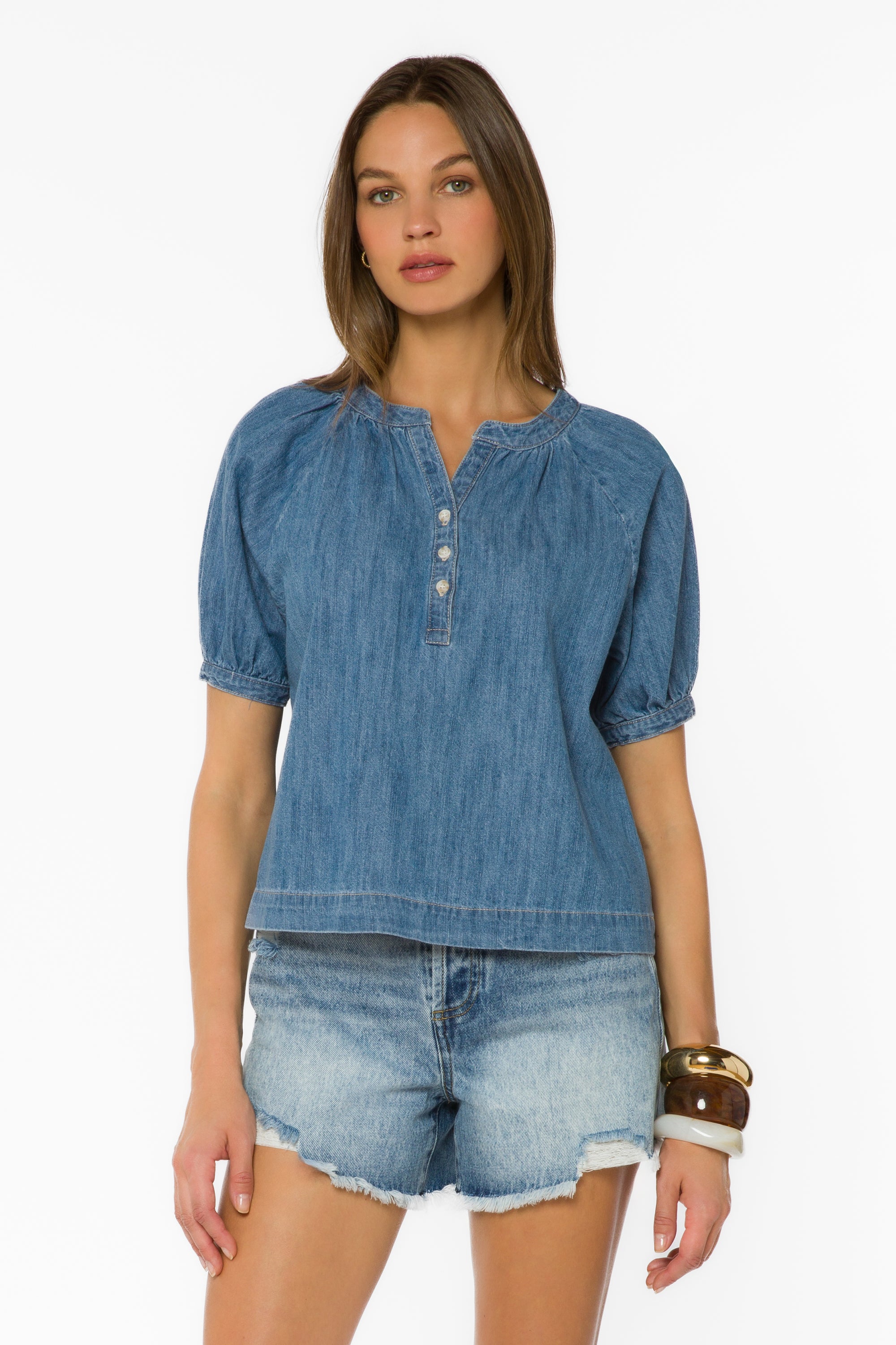 Ronny Blue Top