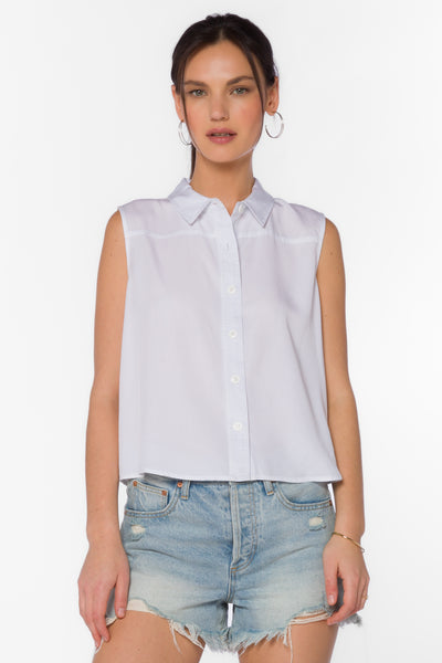 Rosana White Shirt - Tops - Velvet Heart Clothing