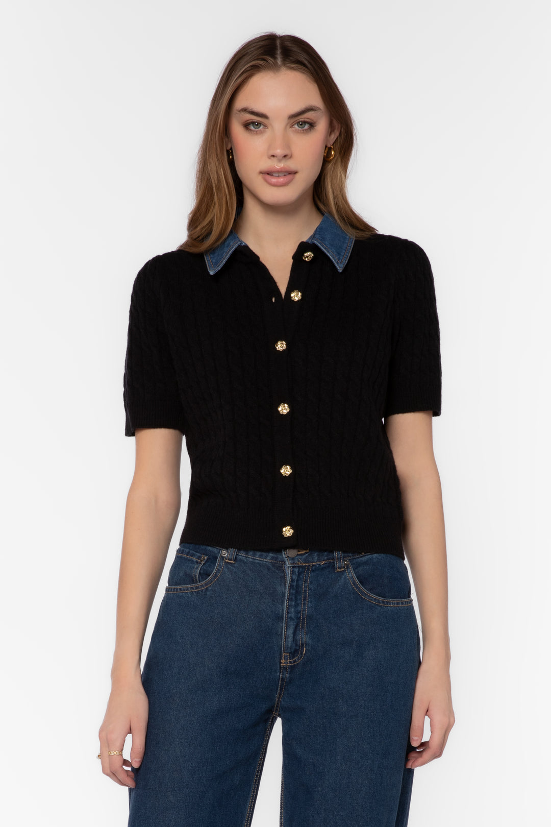 Rosie Black Cardigan