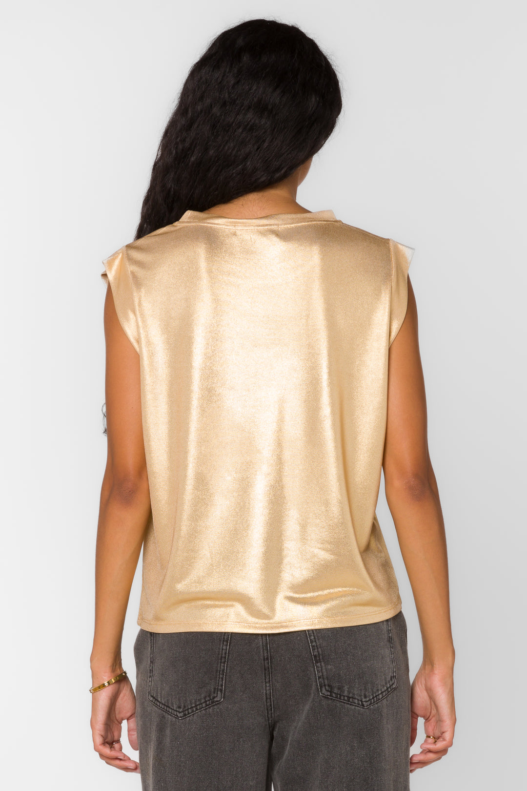 Rossin Gold Top - Tops - Velvet Heart Clothing