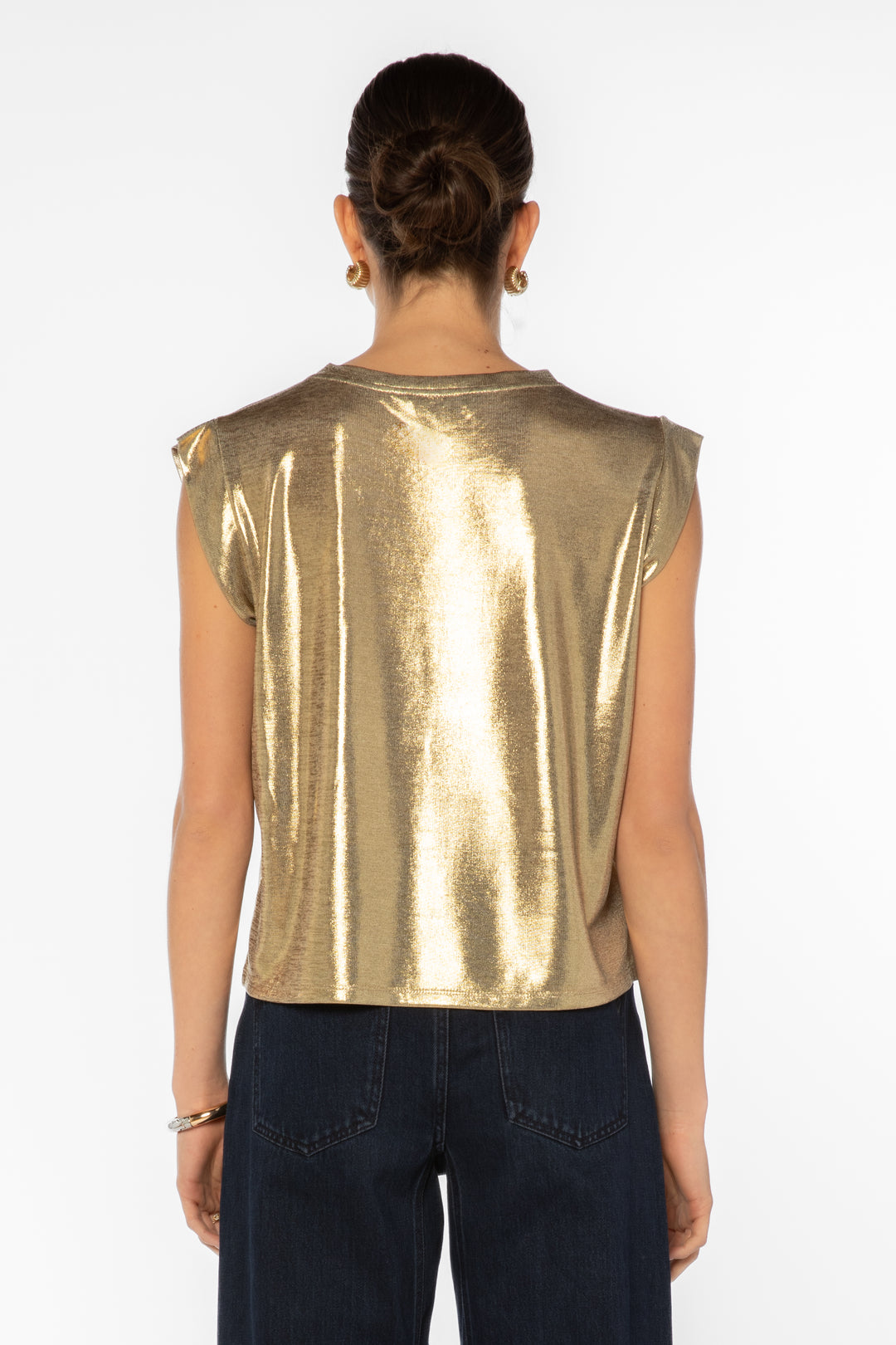 Rossin Gold Muscle Tee