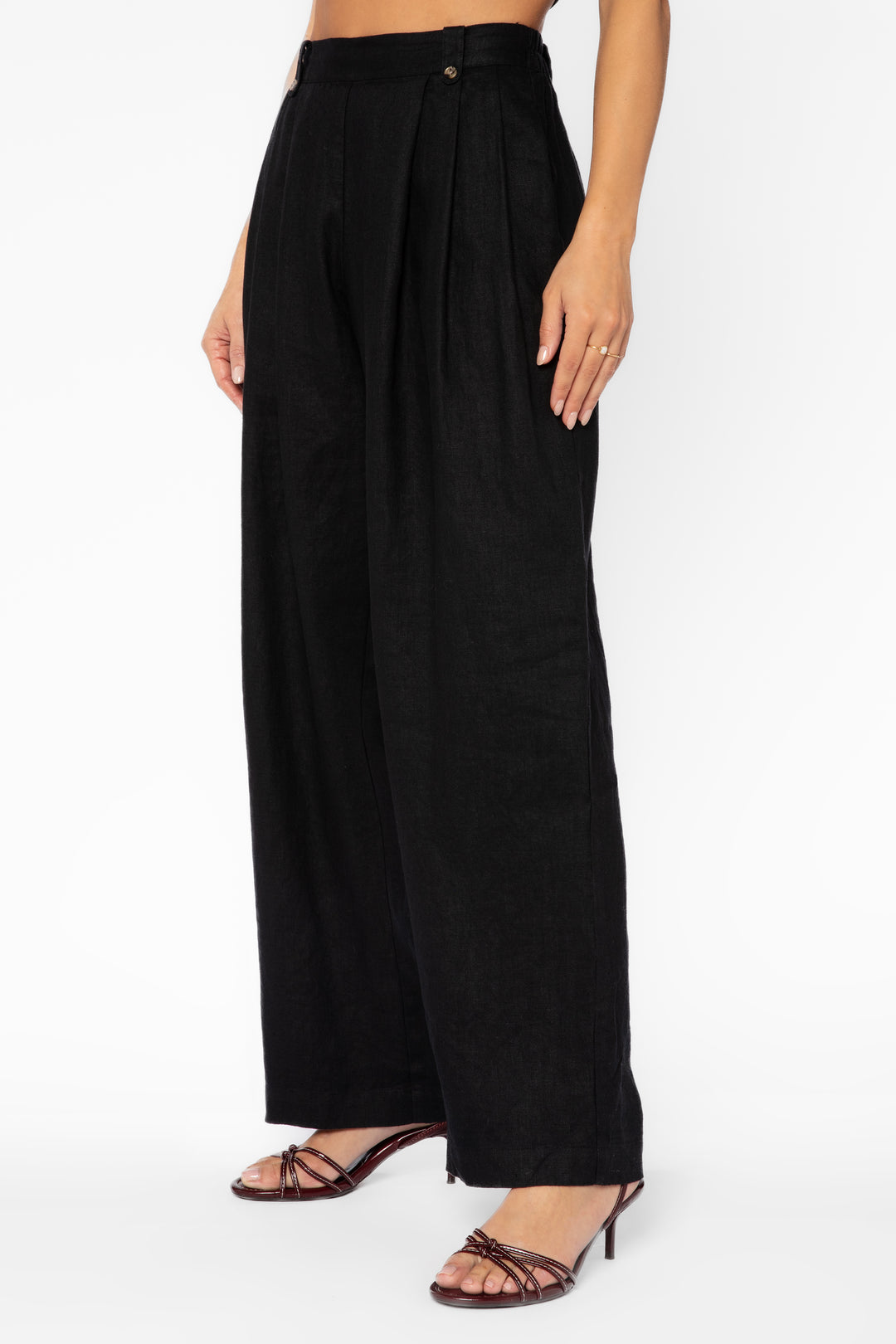 Rowan Black Pants - Pants - Velvet Heart Clothing