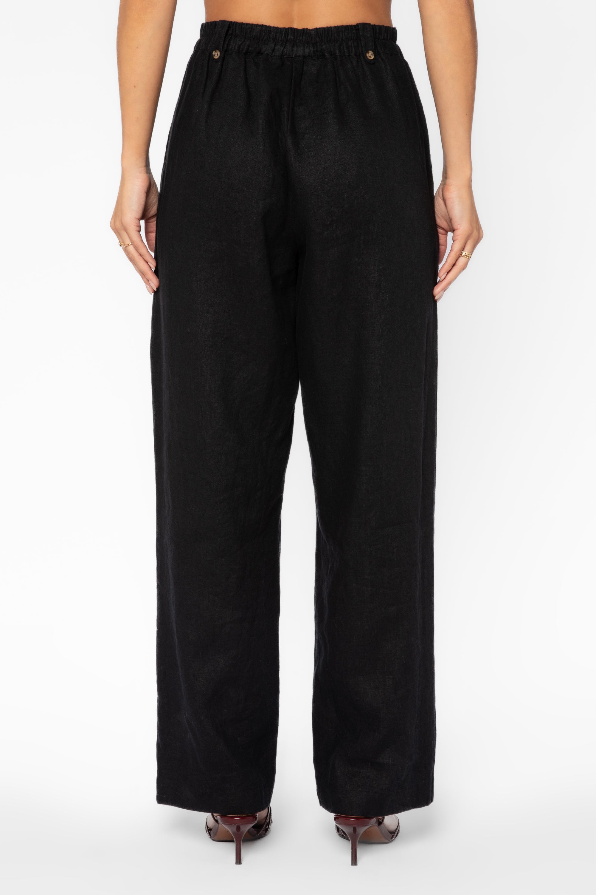 Rowan Black Pants - Pants - Velvet Heart Clothing