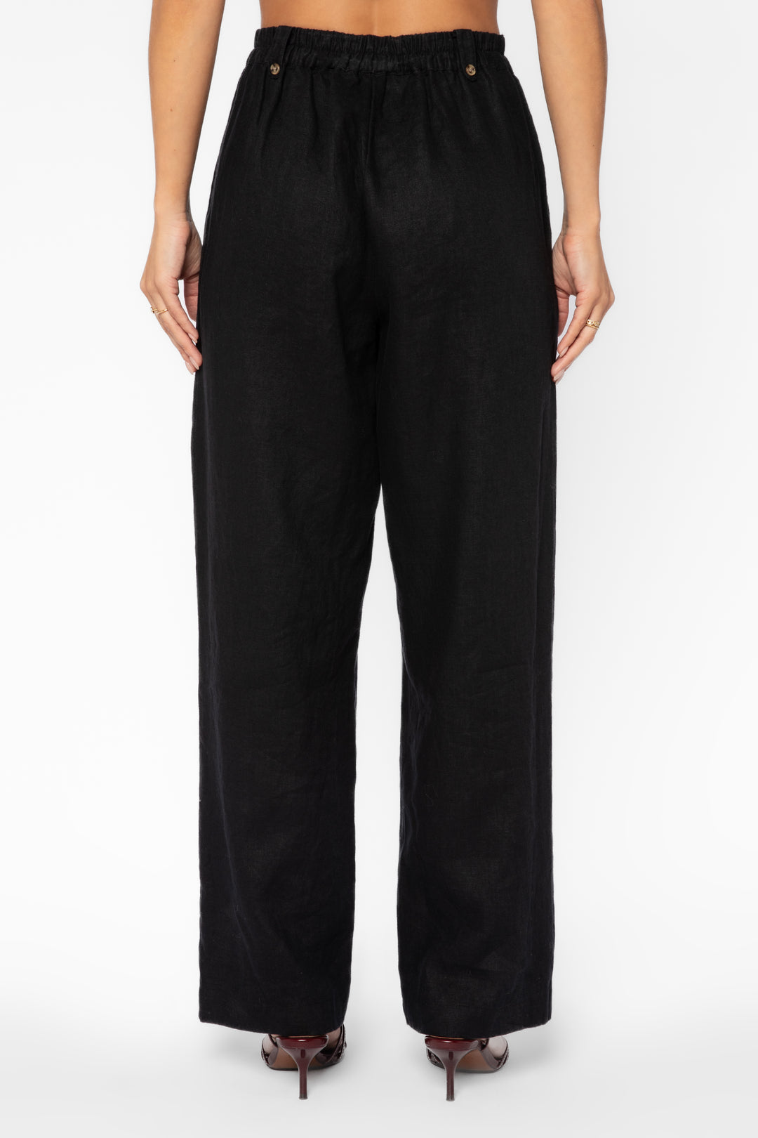 Rowan Black Pants - Pants - Velvet Heart Clothing