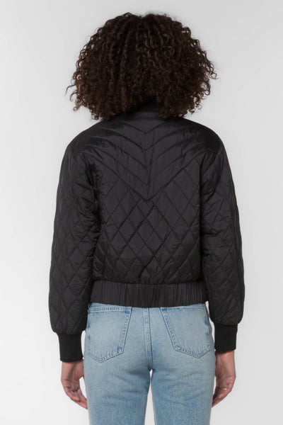 Sakura Black Jacket - Jackets & Outerwear - Velvet Heart Clothing