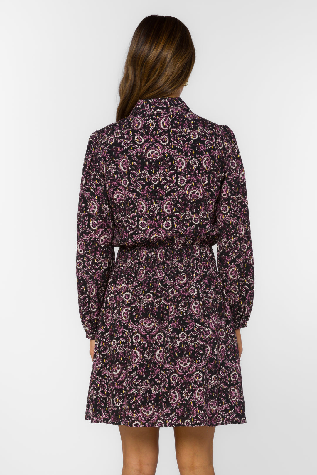 Sarita Jacobean Floral Dress - Dresses - Velvet Heart Clothing
