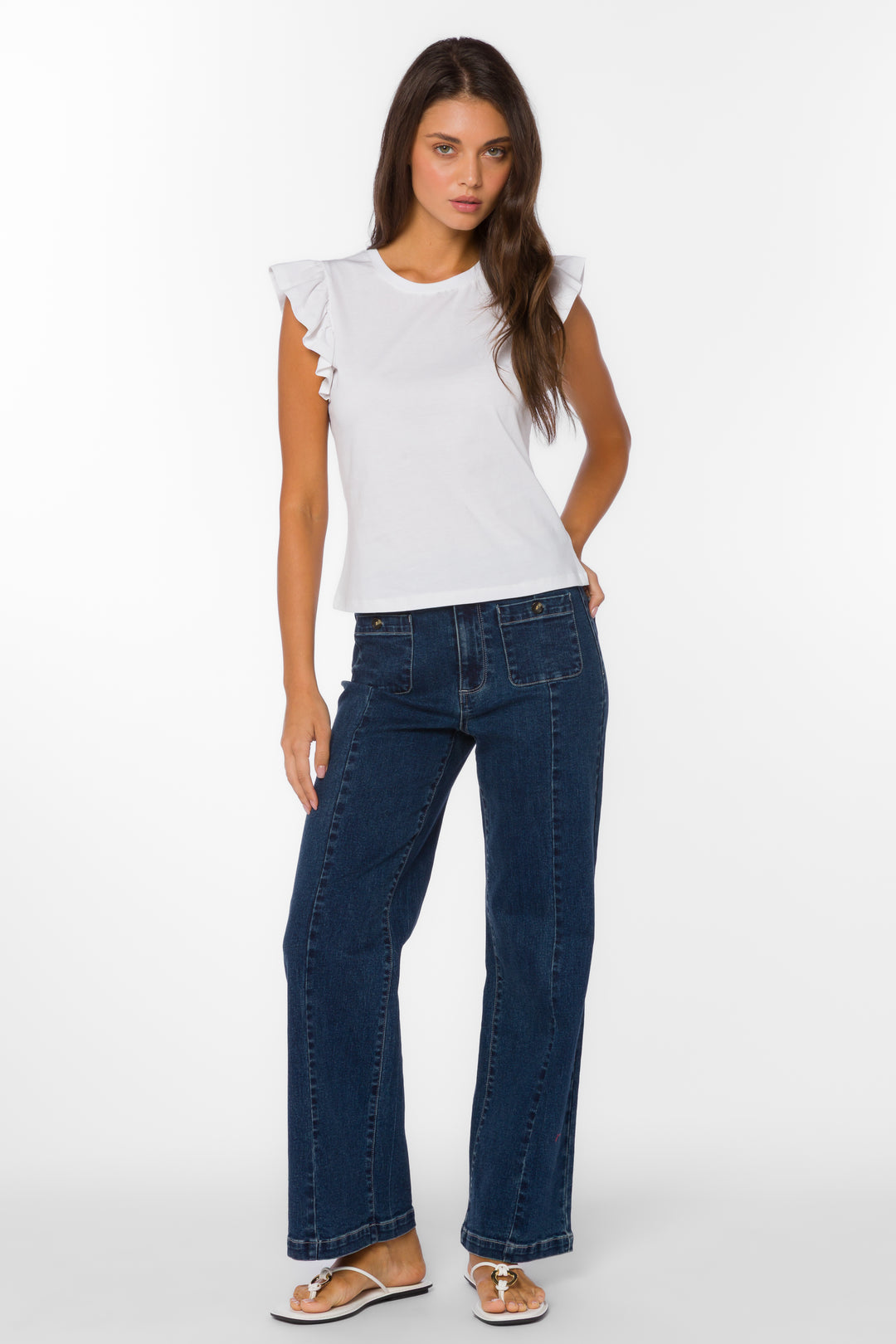 Saylor Oceana Jeans - Bottoms - Velvet Heart Clothing