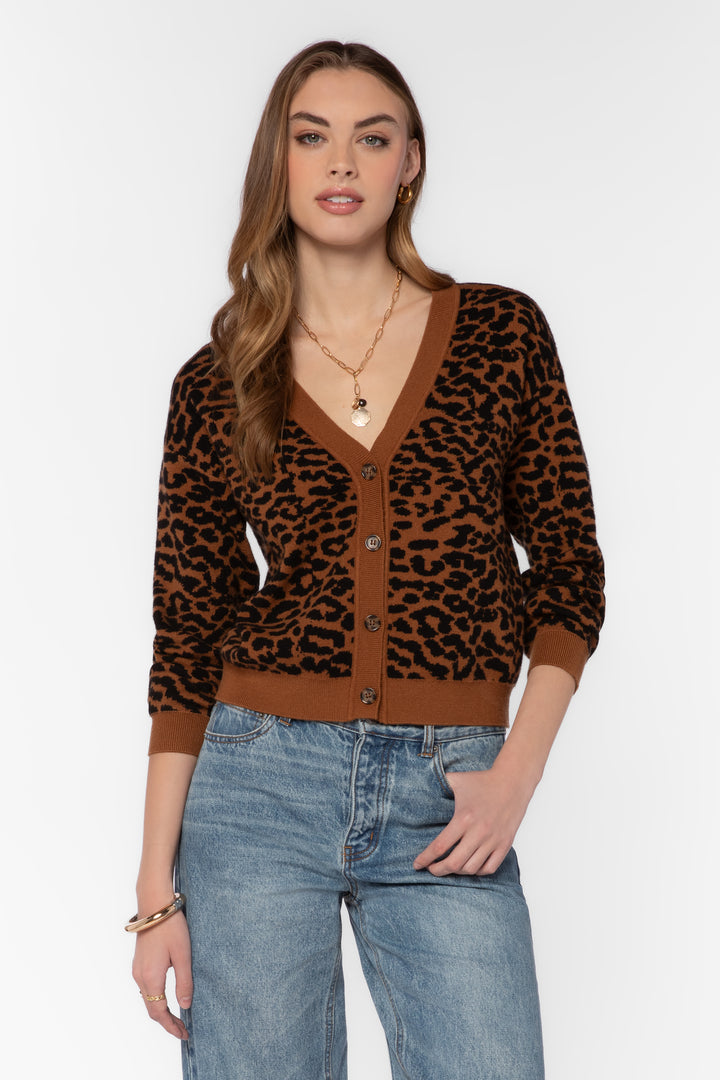 Sharyl Cheetah Cardigan