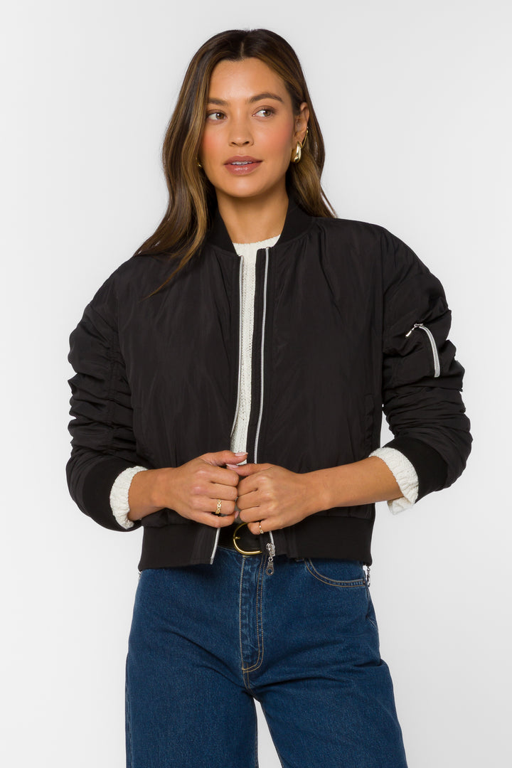 Shayla Black Jacket - Jackets & Outerwear - Velvet Heart Clothing