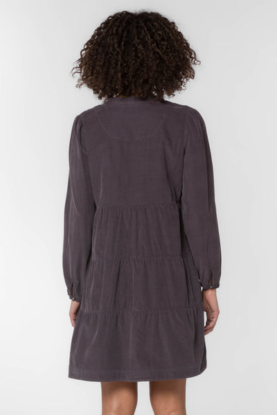 Sherin Grey Dress - Dresses - Velvet Heart Clothing
