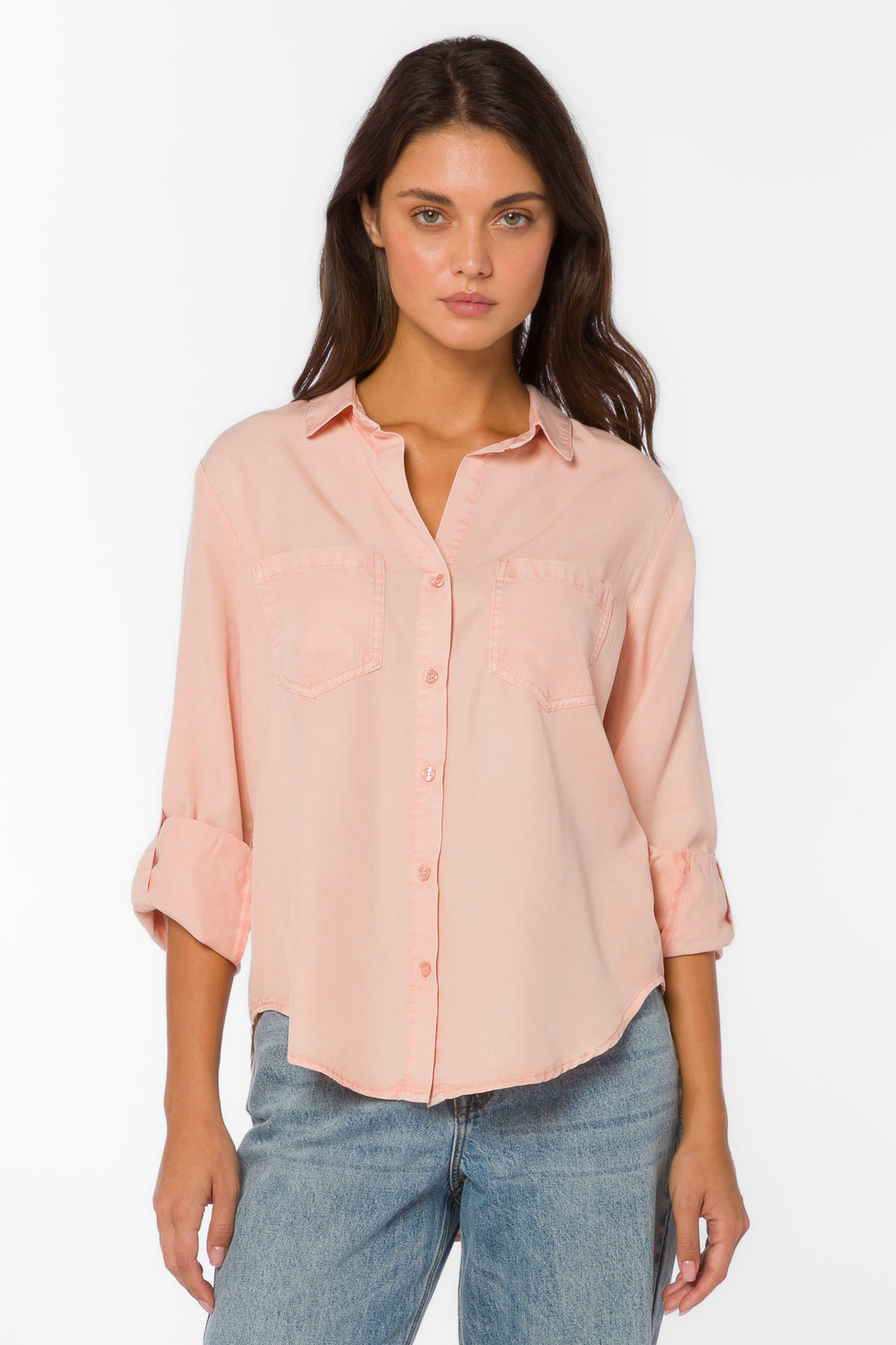 Sirena Rose Shirt - Tops - Velvet Heart Clothing