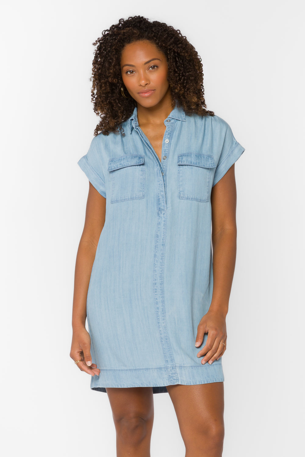 Starla Classic Indigo Dress - Dresses - Velvet Heart Clothing