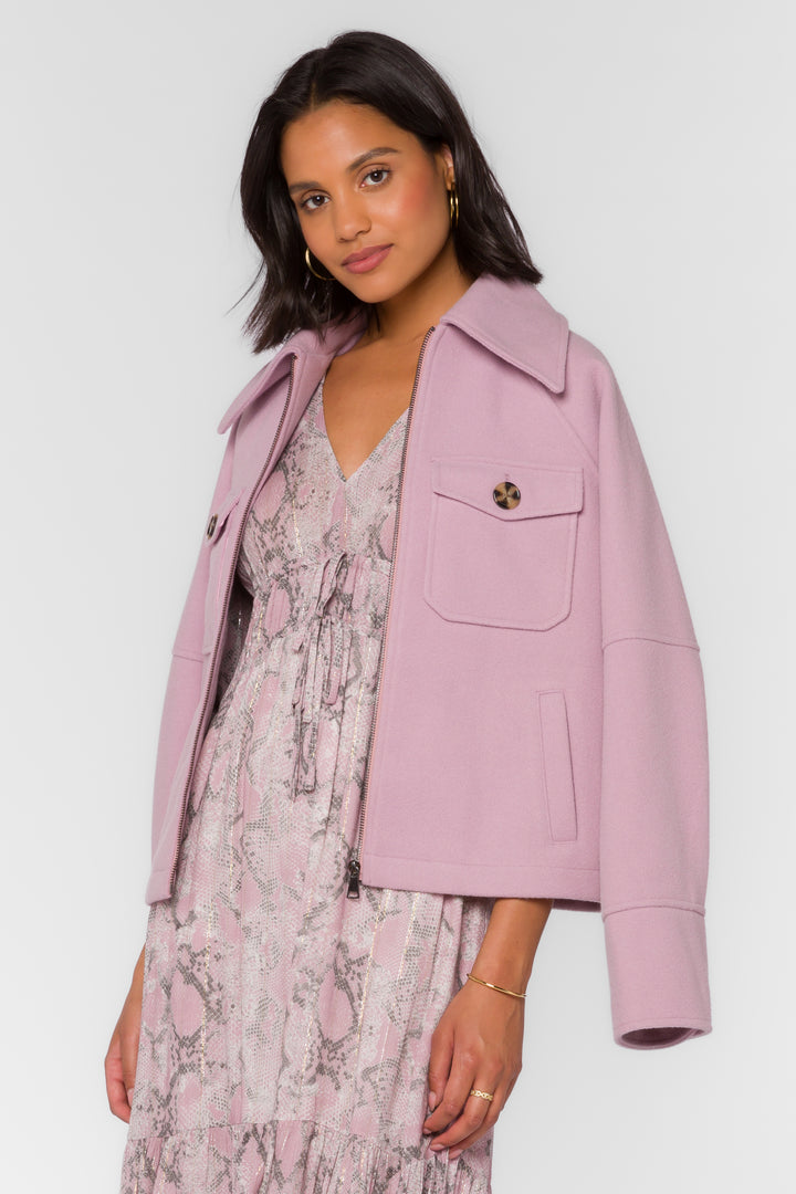 Stassi Muted Mauve Jacket