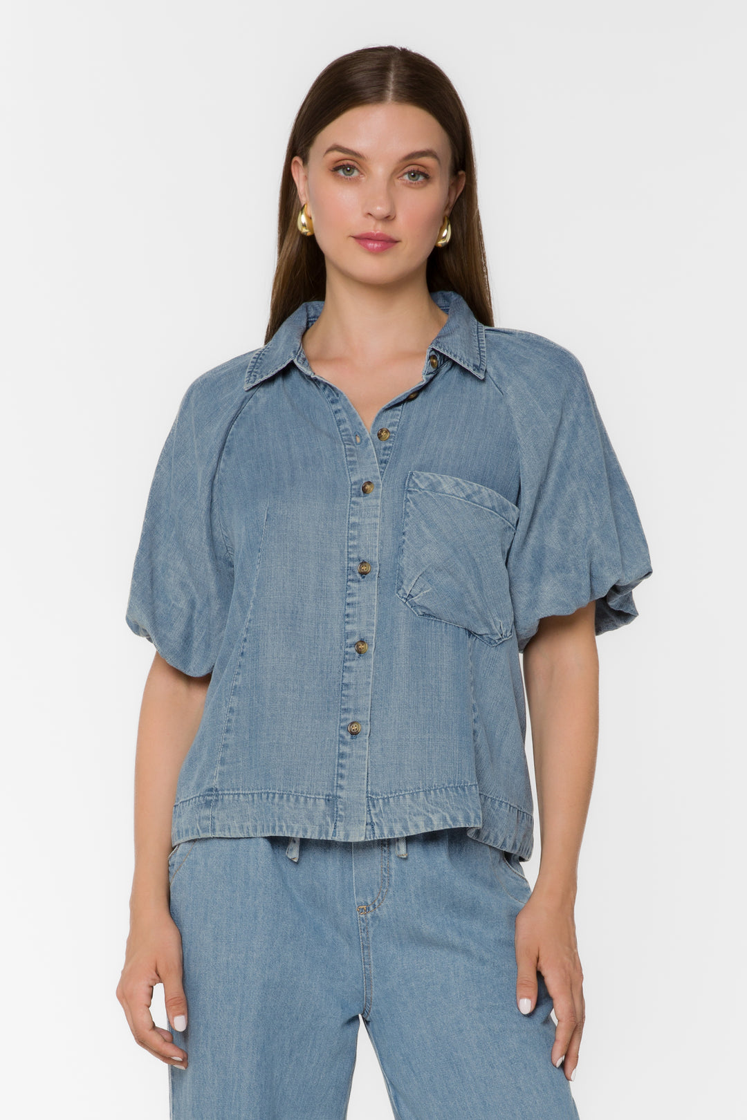 Stephanie Malibu Blouse - Tops - Velvet Heart Clothing