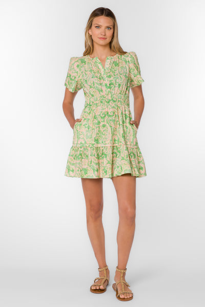 Velvet Hearts hand embroidered Ava dress