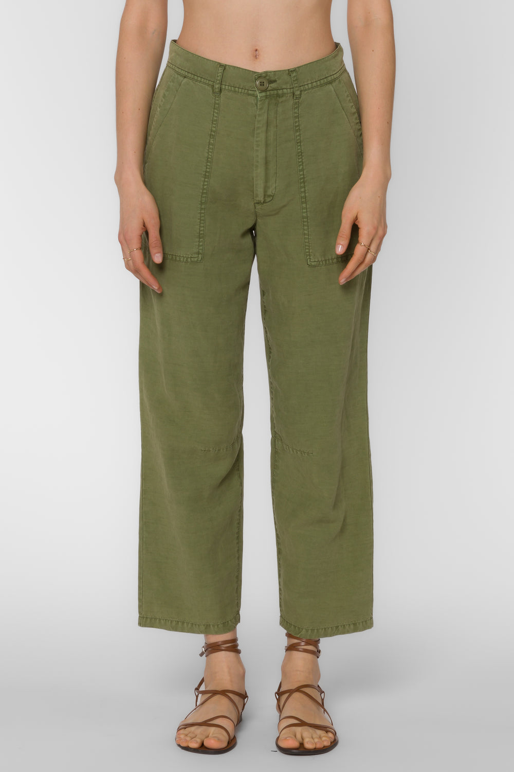 Sydney Tea Leaf Pants - Pants - Velvet Heart Clothing