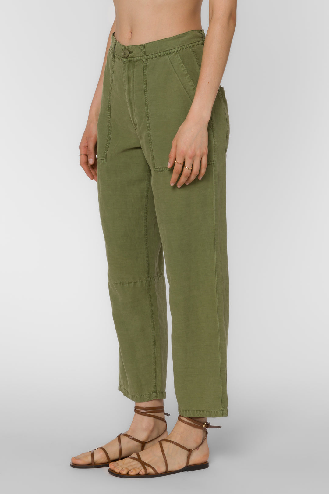 Sydney Tea Leaf Pants - Pants - Velvet Heart Clothing