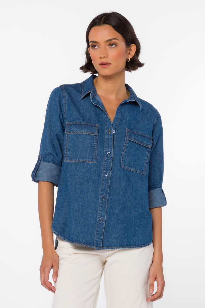 Talma Dark Rinse Shirt