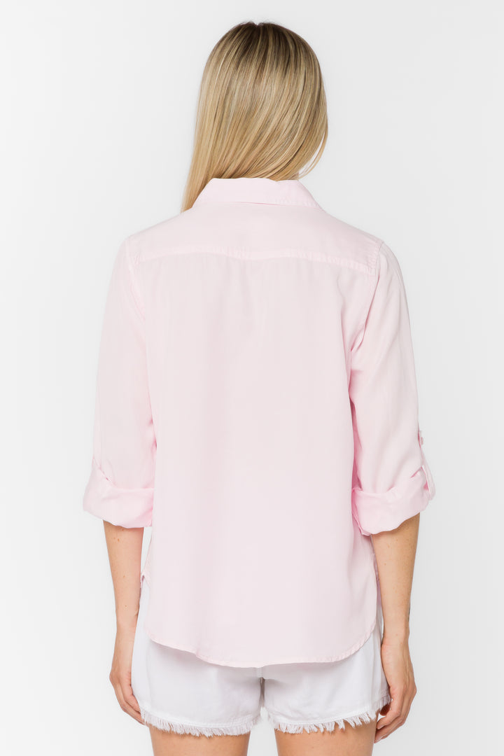 Talma Pink Shirt - Tops - Velvet Heart Clothing