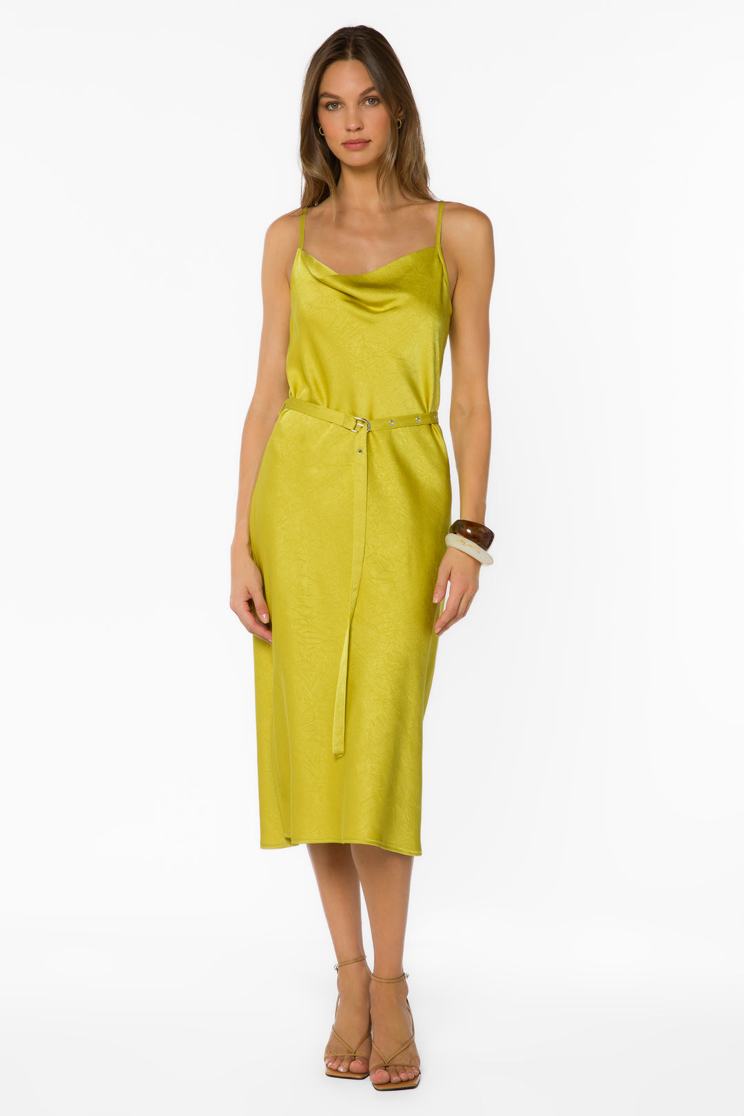 Talulla Green Pear Dress S / Green Pear