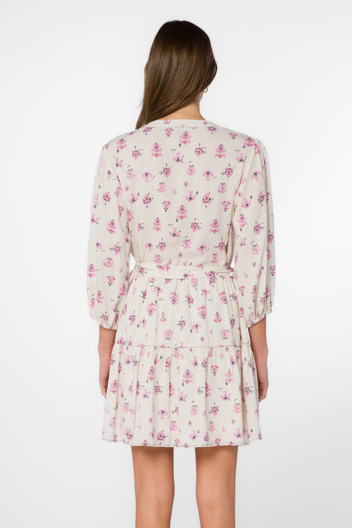 Tamia Orchid Aztec Dress