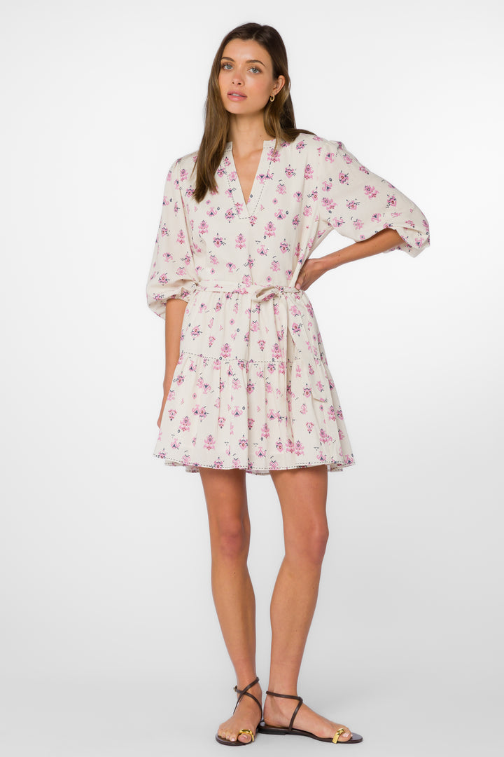 Tamia Orchid Aztec Dress