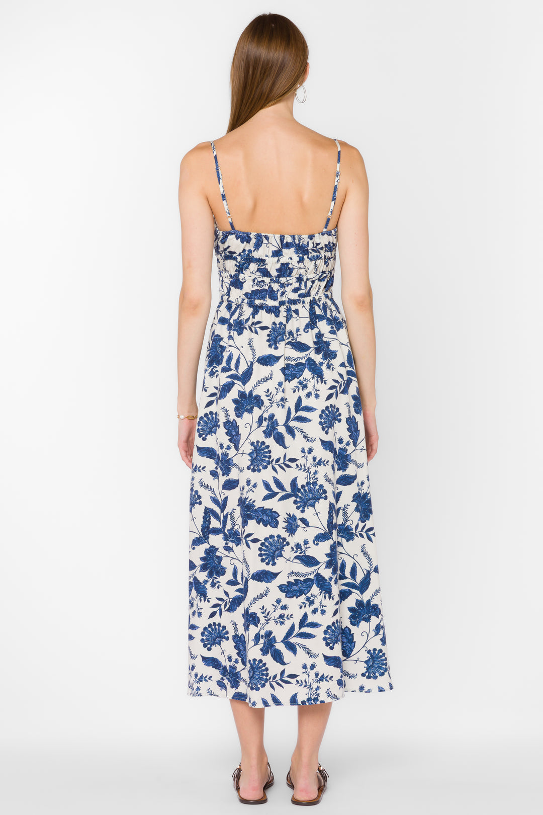 blue velvet floral dress Elegant Blue Velvet Ao Dai: Floral Embroidered Vietnamese Dress